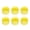 yellow, variant on 6pcs Colorful Washable Silicone Cup Bottom Sheath Heat Resistant Protector Sleeve for Glass Water Bottle