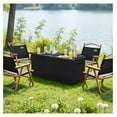thumbnail image 4 of SONGMY 31 Gallon Resin Deck Box Waterproof Indoor Outdoor Storage Boxes for Patio Furniture Cushions and Garden Tools (Black, 31gallon-2 Packs), 4 of 7