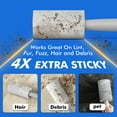 thumbnail image 3 of Tooloton Extra Sticky Lint Roller, 400 Sheets, 4 Pack, 3 of 7