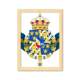 thumbnail image 1 of Suecia emblema nacional país símbolo Cuadro de madera decorativa marco de casa A4, 1 of 3