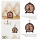 thumbnail image 4 of Reloj despertador vintage Reloj decorativo Reloj de cabecera Reloj de mesa único, 4 of 4