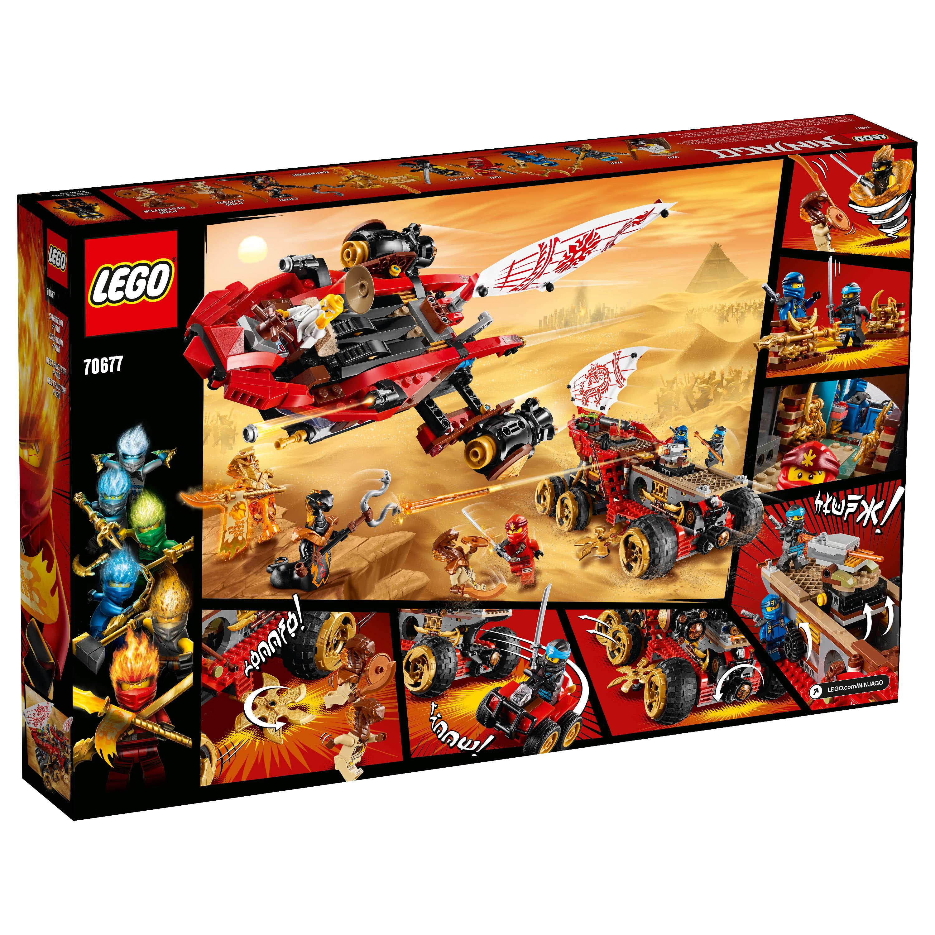 legetøj rolige En smule LEGO Ninjago Land Bounty 70677 Building Set for Creative Play - Walmart.com