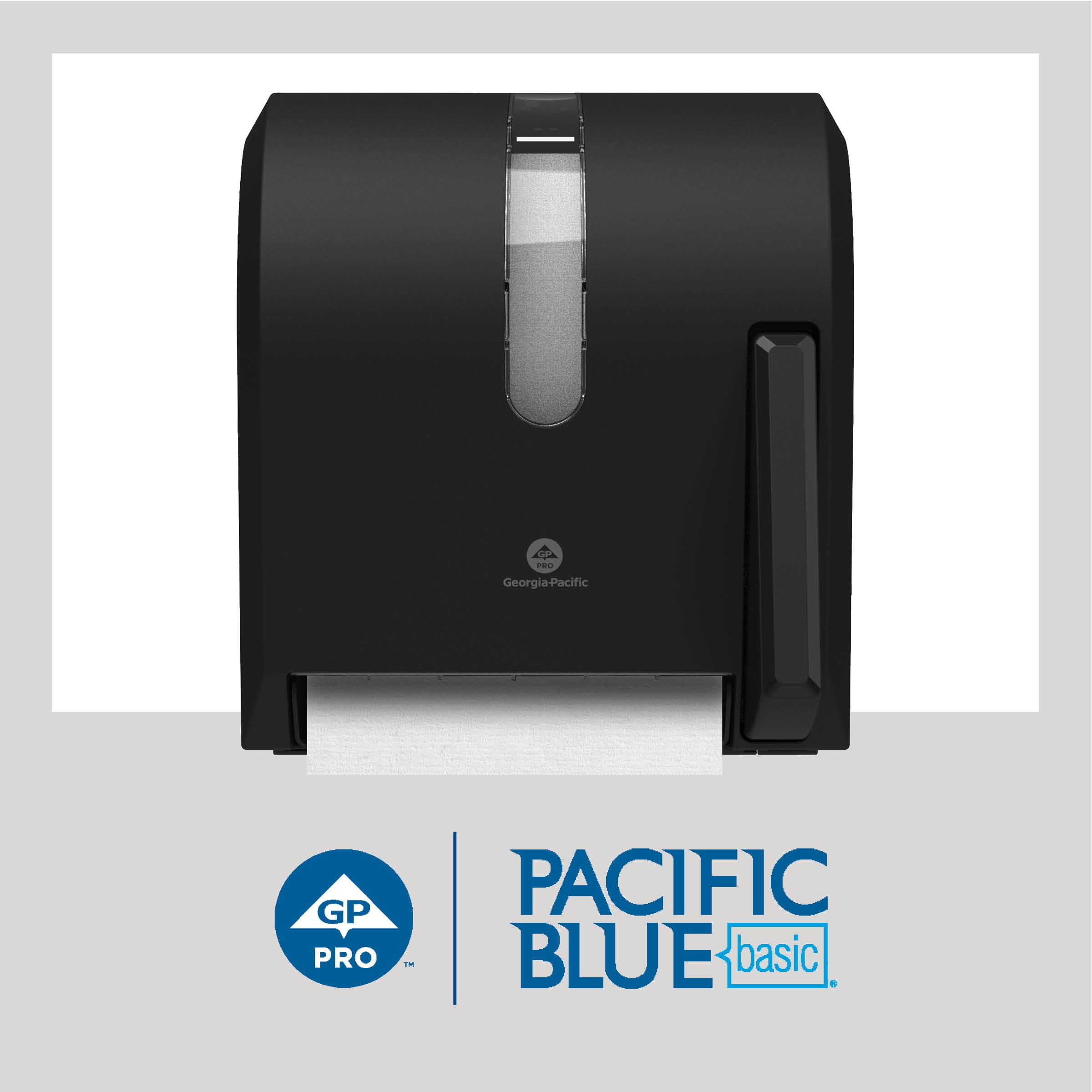 Pacific Blue Basic® Recycled Paper Towel Roll by GP PRO (Georgia-Pacific), White, 26601, 800 Feet Per Roll, 6 Rolls Per Case