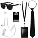 thumbnail image 1 of Accesorios de disfraz Horolam MIB Agent Secret Service, 6 piezas, 1 of 6