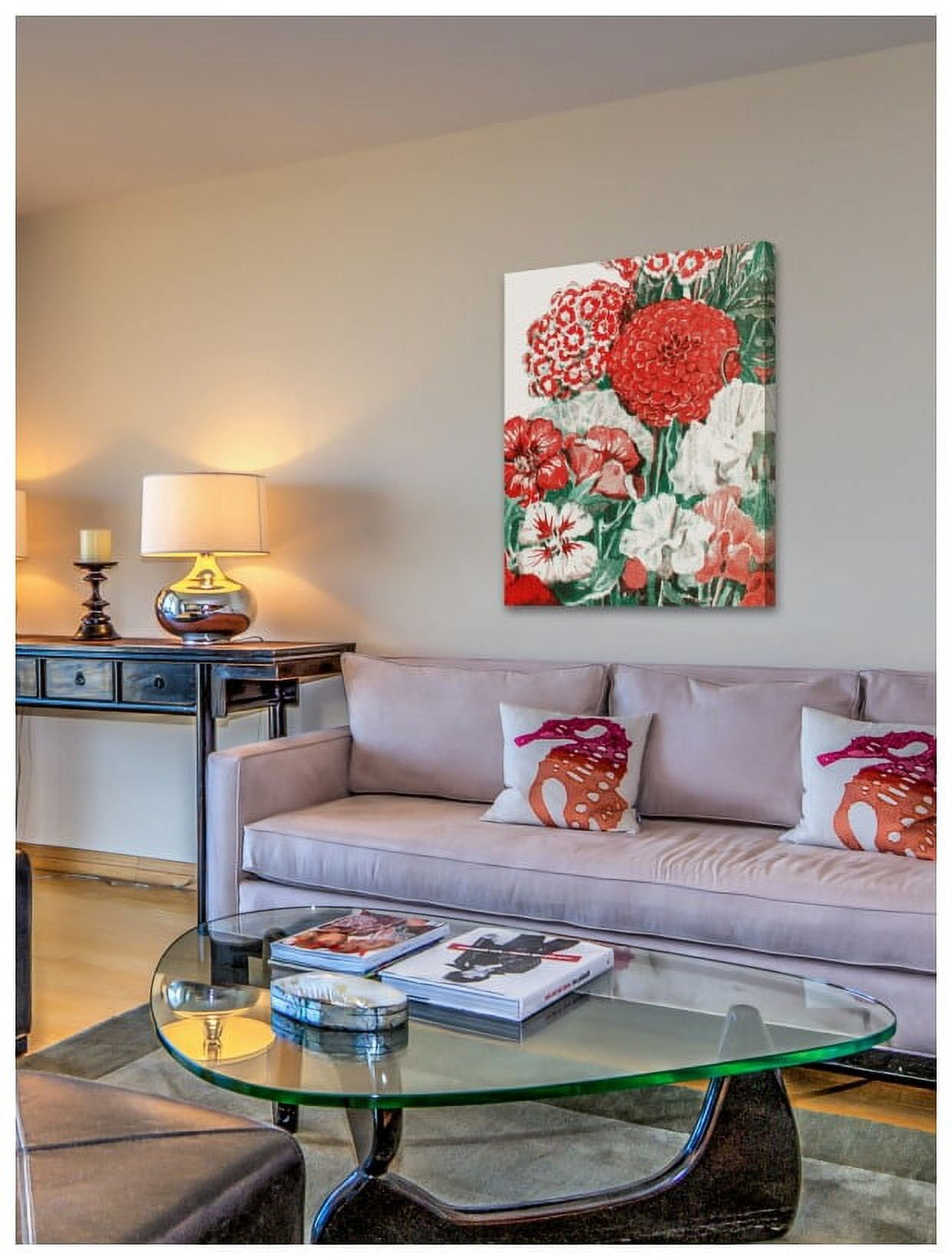 Marmont Hill "Seeds Flowers 1" Painting Print on Canvas