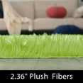 thumbnail image 2 of Latepis Olive Grass Green Area Rugs 8x10 For Living Room Shag Rug Faux Sheepskin Fur Rug Washable Rug Soft Fluffy Rug For Nursey Office Entertainment Room Rectangle Rug, 2 of 7