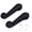 Black, variant on Riousery Car Inside Window Crank Handle Plastic Long Lasting Replacement for Tacoma Corolla Camry Beige 5.51 inches / 14 cm