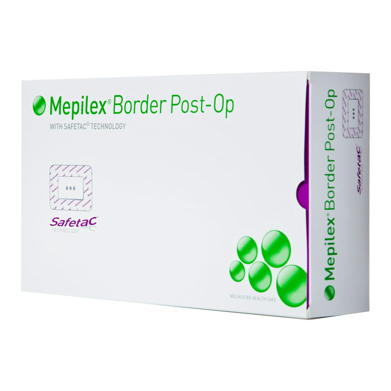 Mepilex Border Post-Op all-in-one surgical wound dressing