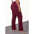 thumbnail image 3 of Roaman's Women's Plus Size Comfort Stretch Bootcut Jean, 3 of 5