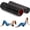 Black-18"(2 in 1), variant on 5-in-1 Foam Roller Set, Massage Roller Stick, Massage Ball, Resistance Band for Deep Muscle Massage, Trigger Point Release, Pilates, Yoga