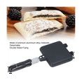 thumbnail image 1 of Double Sided Sandwiches Maker, Cast Iron Pie Maker with Anti Scalding Handle, Campfire Cooking Equipment Camping Pie, 1 of 7