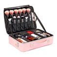 thumbnail image 1 of Neceser cosmético HUOGUO Pink Makeup Professional Travel, 1 of 5
