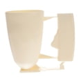 thumbnail image 4 of COMPUKAS Beige Plastic Baking Dispenser Cup for Cooking Easy Use Muffin Mix Pouring Tool, 4 of 7