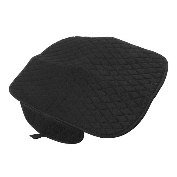 LIFKOME Black Lumbar Support Cushion for Car Seat, Comfortable Backrest Pad with Anti- Design for Driving
