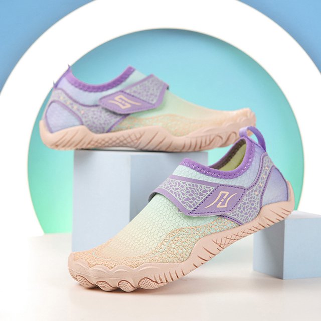 Zapatos Acuaticos Aquashoes Calcetines acuáticos descalzos para niños y niñas, zapatos transpirables para vadear, ligeros con gancho y bucle Likrtyny Tenis De Mujer Tenis De Hombre