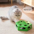 thumbnail image 4 of IKemiter Pet Cat Kitten Toys Automatic Ball Random Rotating Anti-slip for Entertainment Play, 4 of 5