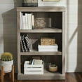 Better Homes & Gardens Glendale 3 Shelf Bookcase, Rustic Gray Finish