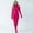 Hot Pink, variant on Jumpsuits For Women Long Sleeve Romper Full Body Suit Women Workout Jumpsuits For Women Unitard For Women Custom Women'S Short Sleeved Round Neck Jumpsuit Fitted Jumpsuits For Women