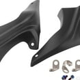 thumbnail image 3 of 2x Universal Brake System Air Cooling Mounting Kit Accessories Parts Accessories Plastic Matt black, 3 of 6
