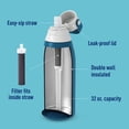 thumbnail image 3 of Botella de agua Brita Marina 946 ml de acero inoxidable filtrada, 3 of 8