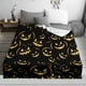 thumbnail image 2 of Manta de Calabaza de Halloween con Luz, 70*100, 2 of 5