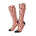 thumbnail image 2 of Haiem Cute Strawberry Socks, Funny Novelty Crazy Design Cotton Socks Sports Socks Knee High Socks For Men, Women,1Pairs - Gift For Working Friends, 2 of 8