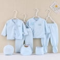 thumbnail image 2 of Ccpelsie New Born Clothes Cotton Layette Gift Set Unisex Baby Outfit Newborn Essentials Must Haves, 2 of 5