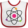 thumbnail image 3 of Inktastic Science Atom Cute Physicist Boys or Girls Baby Bib, 3 of 4