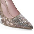 thumbnail image 4 of Zhabtuc Women's Classic Slip On Heels Sexy Pointed Toe Pumps Stiletto Pumps Party Dress Shoes Gold Size 7, 4 of 5
