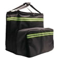 thumbnail image 2 of Mochila térmica para pizza, bolsa térmica para comida caliente y fría, de gran capacidad, de tela Oxford, reutilizable, color negro, para compras de, 2 of 8