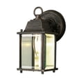 thumbnail image 2 of Trans Global Lighting 40455 BK le Format Standard 1 Lumière pour Extérieur - Noir, 2 of 2
