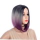 thumbnail image 4 of Bob Wig Short Straight Hair Realistic Style Wig Handmade Ventilative for Daily, 4 of 5