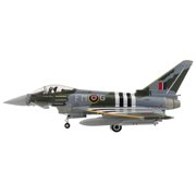 Hobby Master | 1:72 Scale Diecast Military Aircrafts | Eurofighter Typhoon FGR4 ZJ913/FM-G, RAF, 2024 (w/2 x ASRAAM, 4 x AIM-120, 3 x Fuel Tank) | Model HA6626