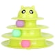 thumbnail image 1 of Pistas para gatos con bolas, torre de 3 niveles para gatos, pista giratoria para mascotas, pistas a nivel de gato probadas y confiables Jadeshay  A, 1 of 8