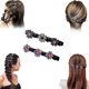 thumbnail image 1 of Pinzas para el cabello trenzadas Simplicity, pinzas para el cabello trenzadas con piedras de cristal brillantes, pinzas para el cabello trenzadas para mujeres, pinzas para el cabello trenzadas Beneath, 1 of 7