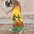 thumbnail image 4 of Enjoytime Elegant Dresses For Women Women Fashion Summer Sexy Print Print Strap Mid Length Vacation Style Dress Halter Dress, 4 of 7