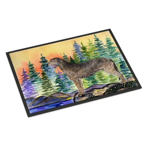 Carolines Treasures SS8205MAT Irish Wolfhound Doormat 18x27 27"L x 18"W multicolor