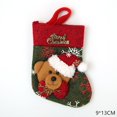thumbnail image 1 of Adornos navideños para el hogar de Papá Noel, tenedor, cuchillo, bolsa, regalo de Navidad, 2021, decoración de mesa para cena, Año Nuevo, 2022, 1 of 4