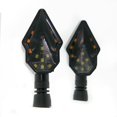 thumbnail image 2 of Direccionales Para Moto Rasen Led Secuencial Tipo Diamante Universal  rojo, 2 of 11