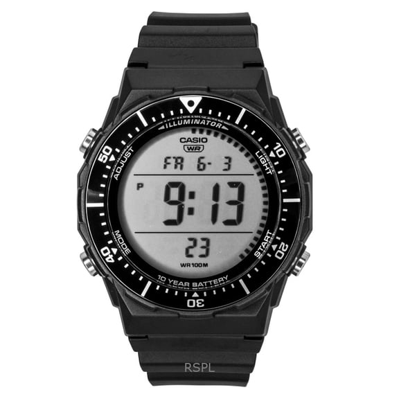 Casio Multifunctional Digital Resin Strap Quartz AE-1700H-1AV 100M Men's Watch