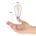 thumbnail image 5 of Foco Vintage LED Inteligente Luz RGB + Cálida Base E27 Atenuable Compatible con App móvil y Asistentes de voz Tecnolite, 5 of 5