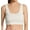 Natural, variant on Women's Cottonique 2232 100% Organic Cotton Rib Bra Liner (Natural 7)