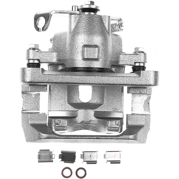A-Premium Brake Caliper Assembly with Bracket Compatible with Ford Freestar Mercury Monterey 2004-2007 Rear Passenger Side
