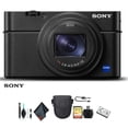 thumbnail image 1 of Sony Cyber-shot DSC-RX100 VI Camera DSCRX100M6/B with Soft Bag, 64GB Memory Card, Card Reader , Plus Essential Accessories, 1 of 7