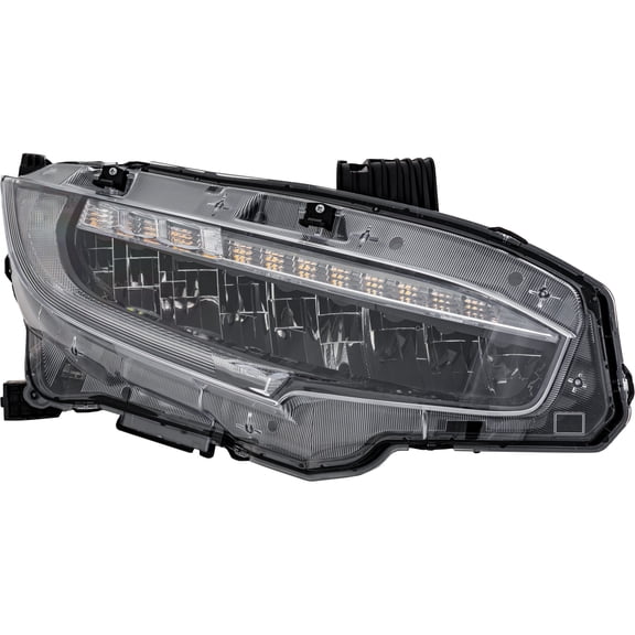 CAPA CIVIC 20-21 HEAD LAMP RH, Assembly, LED, (Touring, North America Built)