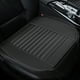 thumbnail image 1 of Funda universal para asiento delantero de coche, tapizada en piel, con diseño antideslizante, transpirable y apta para todo tipo de clima, para sedán, SUV y camioneta, color negro, rojo y blanco, 52, 1 of 7