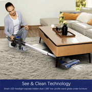 MOOSOO Cordless Stick Vacuum Cleaner 40KPA 40Mins Lightweight for Home Pet Hair Carpet Hard Floor, XL-618A