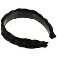 thumbnail image 7 of Unique Bargains 1 Pcs 1.61 Inch Wide Synthetic Hair Braided Headband Hair Hoop for Women and Girl Black, 7 of 7