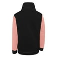 thumbnail image 3 of Vedolay Tops Women's Oversized Frayed Lightweight Casual Jacket Button Down Casual Jacket,Pink S, 3 of 5