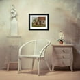 thumbnail image 4 of Adolph Tidemand 18x14 Black Modern Framed Museum Art Print Titled - Farm at Goldsheim (1838), 4 of 5